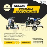 MOTO PRIEKABOS NUOMA  ALYTUS