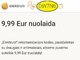 Elektrum nuolaidos kodas DW7N6 - nuolaida 9,99 Eur
