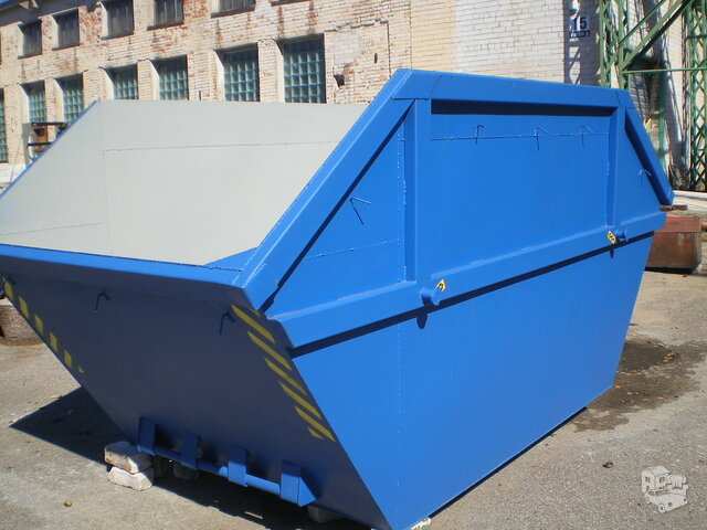 Statybinių atliekų konteineriu gamyba
