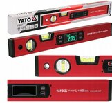 Skaitmeninis LCD gulsčiukas YATO 400mm, YT-30397