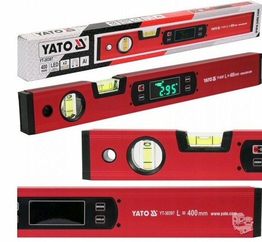 Skaitmeninis LCD gulsčiukas YATO 400mm, YT-30397