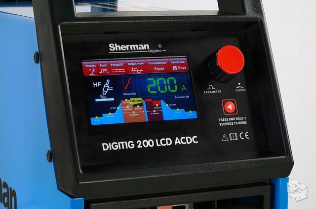 SHERMAN DIGITIG 200LCD ACDC PULSE