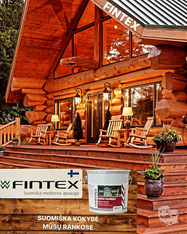 FINTEX - Dažai medienai