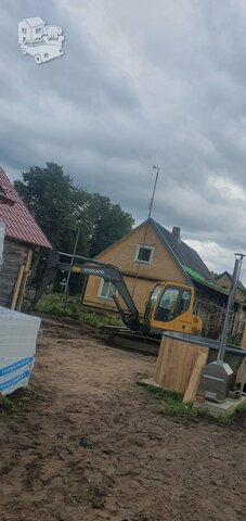 Ekskavatoriaus Nuoma Su Operatoriumi 35€/H