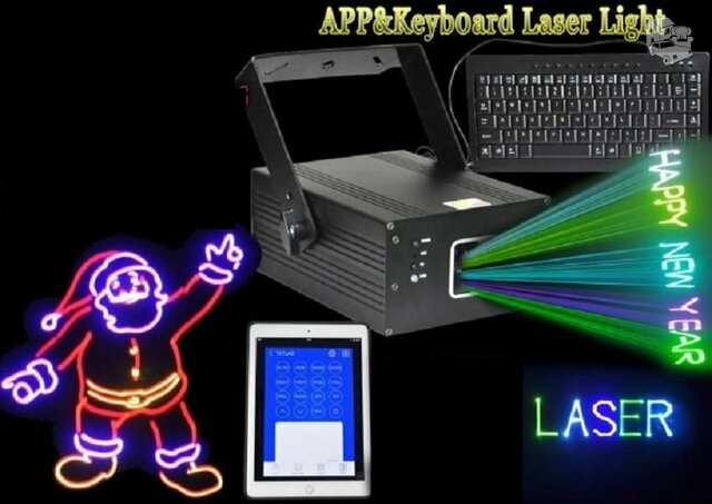 Lazerinio animacinio projektoriaus nuoma Jūsų šventėms!