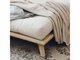 Japoniško stiliaus medinė lova "Senza" 140x200 cm