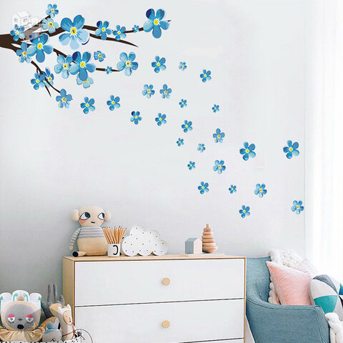 Sienos lipdukas Blue Plum