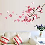 Sienos lipdukas "Sakura Flower", 100x40cm
