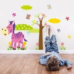 Spalvingi sienos lipdukai vaikų kambariui