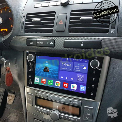 TOYOTA AVENSIS 2003-09 Android multimedia USB/GPS/WiFi/Bluetooth
