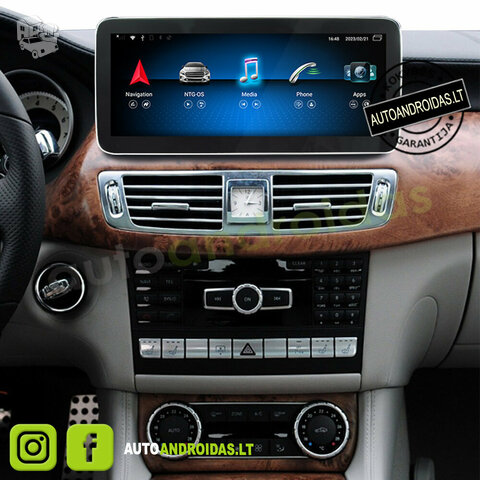 MERCEDES 2010-18 CLS W218 Android multimedia WiFi/GPS/CARPLAY