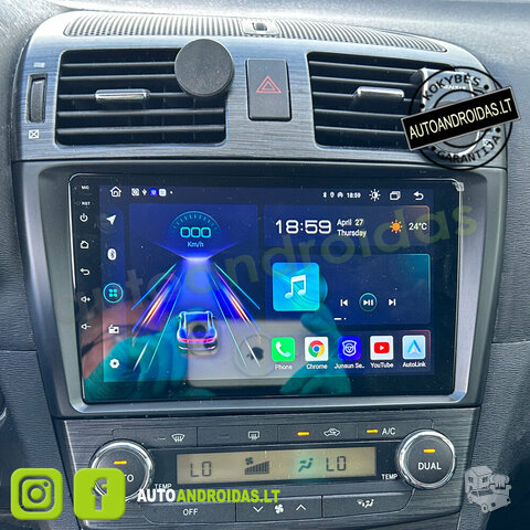 TOYOTA AVENSIS T27 2008-15 Android multimedia WiFi/GPS/USB
