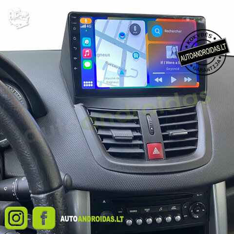 PEUGEOT 207 CC 2006-15 Android multimedia GPS/WiFi