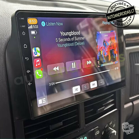 JEEP GRAND CHEROKEE 1998-04 Android multimedija WiFi/GPS/USB