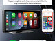 CARPLAY / ANDROID AUTO / MIRROR LINK Universali 10" colių