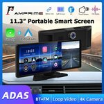 AMPrime 4K HDR+ 11.3" COLIŲ ANDROID AUTO/CARPLAY EKRANAS