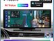 PODOFO GTS PLUS 10. 26 COLIŲ AUTOMOBILIO EKRANAS SU ANDROID AUTO