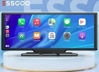 ESSGOO PRO AUTOMOBILIO EKRANAS SU ANDROID AUTO CARPLAY IR 4K