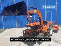 Traktorius Kubota ATVYKO NAUJA SIUNTA facebook.com/traktorita &