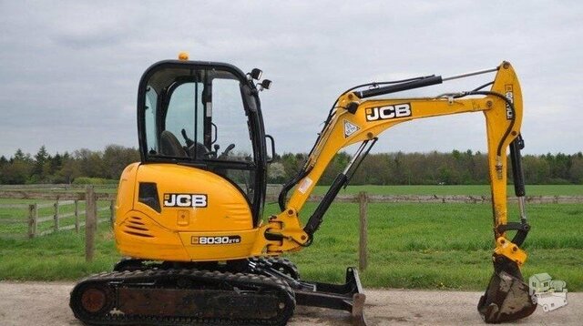 Mini ekskavatorius JCB 8030 ZTS 3.2t MINI EXCAVATOR - 2013