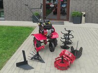 Motoblokas Rider 850/3