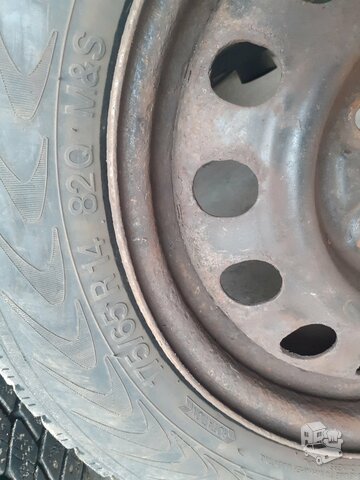 Toyota Yaris R14 5.5Jx14 ET45 centrinė skylė 54.1 , 4x100