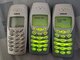 Nokia 3310 senojo modelio gerom baterijom ir kiti modeliai