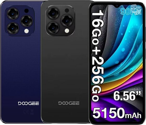 Naujas išmanusis telefonas DOOGEE N55 Pro 256GB / 16GB