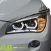 BMW X1 E84 2009-15 Full LED priekiniai žibintai lempos