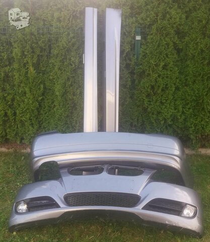 BMW 3 ser E90 bamperių ir slenksčių komplektas. Spalva (A52)
