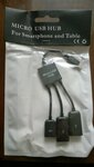 2 x USB OTG adapteris Micro USB