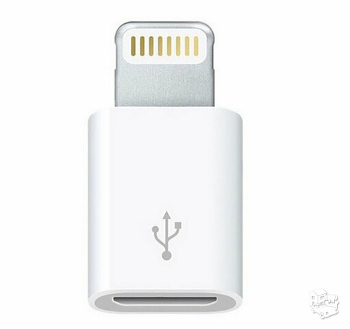 Apple iPhone 5,6 ir micro USB jungtis