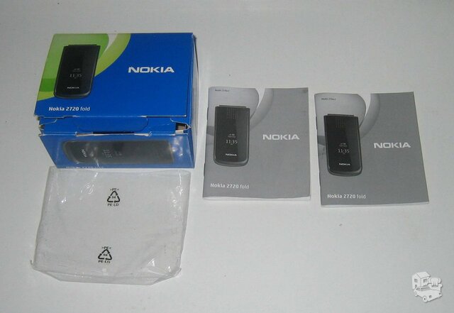 Dėžė su dokumentais nuo telefono Nokia 2720 fold