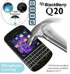 Blackberry Q20 ekrano H9 grudintas apsauginis stiklas