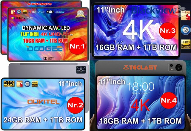NAUJAUSI GALINGI ULTRA TAB PLANŠETINIAI KOMPIUTERIAI+16GB RAM