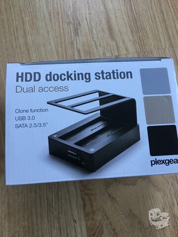Naujas HDD Dockingas 2.5 3.5 sata diskams