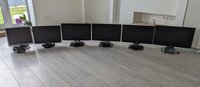 17-23" coliu monitoriai Dell, Samsung, LG