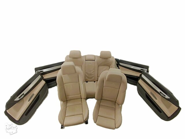 BMW 7, F01, Odinis salonas