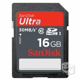 Sandisk SD 16gb 30mb/s