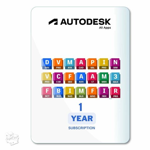 Autodesk All Apps 2024 For 1 Year