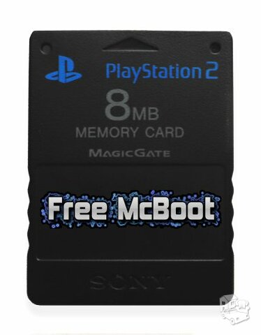 PlayStation 2 atminties kortelė su atrišimu