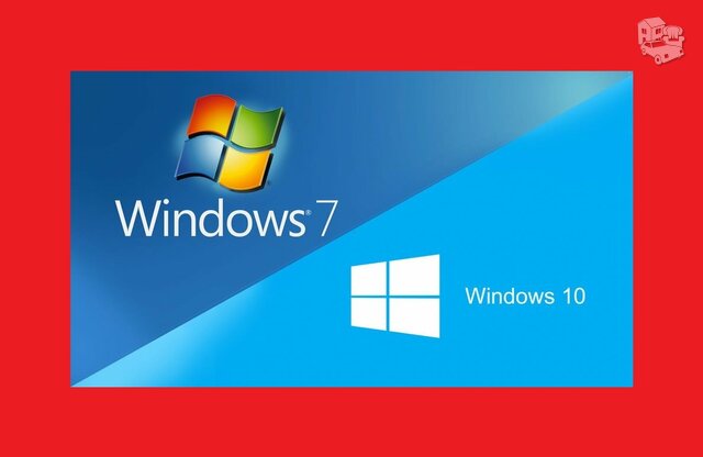 Windows 7, Windows 10 įrašymas Fabijoniškėse, Šeškinėje,