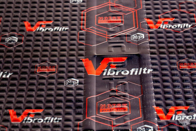 Noise Protection PROFI Vibrofiltr 4mm 50x70cm 0.35m²