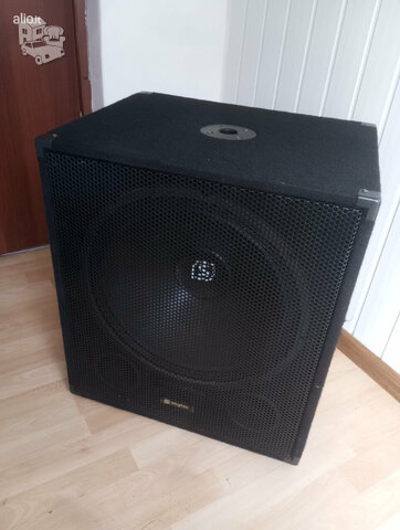 Žemų dažnių 18" colių pasyvus subas120€