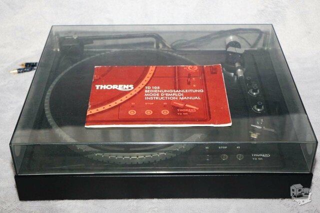 Thorens Td105, Tp16 Mk3 tonearmas, Made In Germany