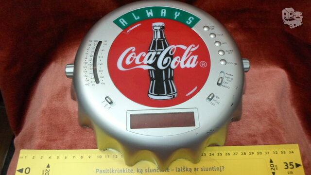 Cocacola radija,laikrodis