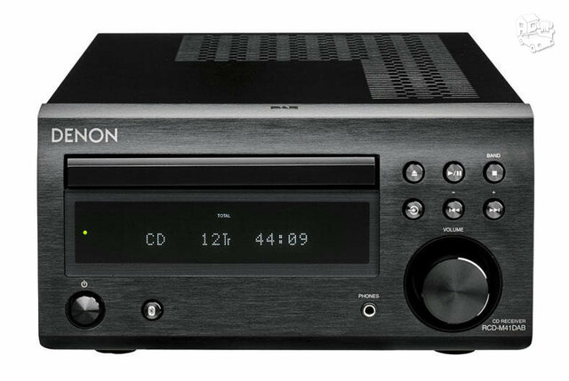 Denon RCD-M41 Mikro Sistema Hi-Fi Stereo CD imtuvas bluetooth