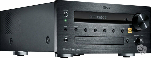 Magnat MC 200 tinklo grotuvas CD, AUX palaikymas TOSlink