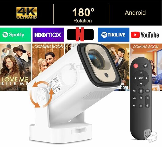 NAUJAS XGODY 5 PRO 4K TV - PROJEKTORIUS
