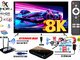 NAUJAS! 8K ULTRA MAX TV IMTUVAS TV-BOX+512GB+WiFi 7